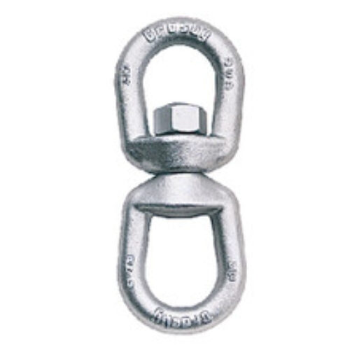 Crosby G-402 1/2″ Eye & Eye Swivel – 3600 lbs WLL – #1016073