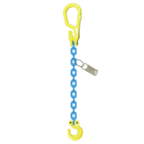 1/2″ x 20 ft Type MG-CL Single Leg Grade 100 Chain Sling – 15000 lbs WLL