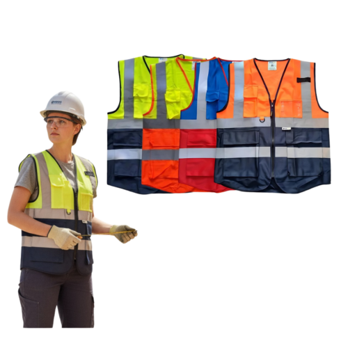 Multi Color Safety Jacket H/D