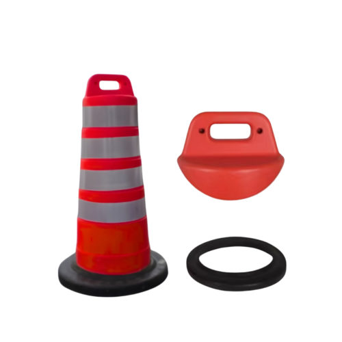 Traffic Drum With Rubber