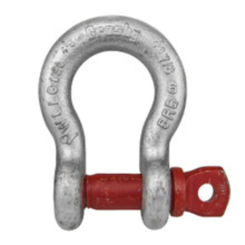 Crosby 1-1/4″ G-209 Screw Pin Anchor Shackle – 12 Ton WLL – #1018570