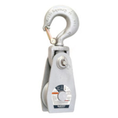 Crosby Western 10″ Manila Steel Shell Block – 1-1/4″ Rope – 8 Ton WLL – #702342