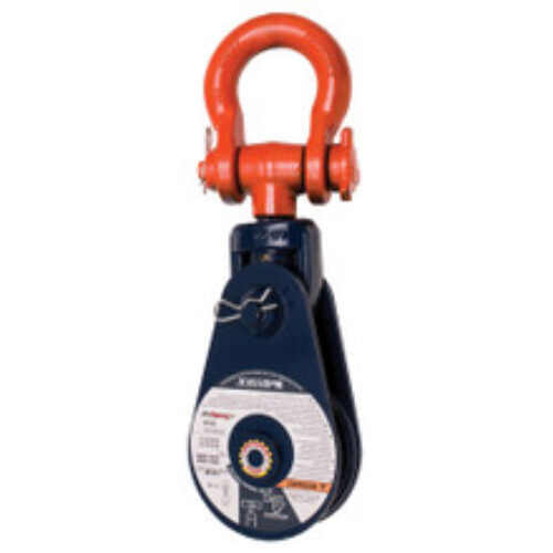 Crosby 419 14″ RB Snatch Block w/ Shackle – 8 Ton WLL – #109545
