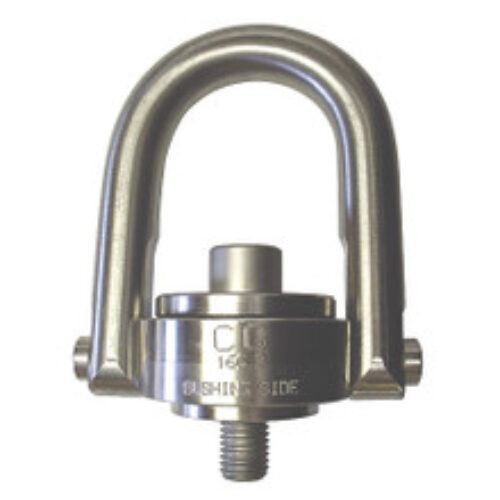 Crosby 3/4″-10 x 1.53″ SS-125UNC Stainless Steel Swivel Hoist Ring – 2500 lbs WLL – #1065044