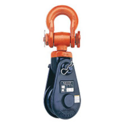 Crosby 421 8″ BB Snatch Block w/ Shackle – 15 Ton WLL – #108308