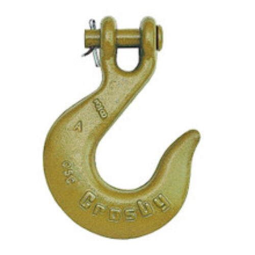 Crosby 5/8″ A-331 Alloy Clevis Slip Hook – 13500 lbs WLL – #1027622