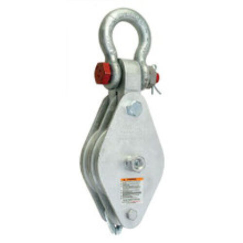 Crosby 6″ Q-682-Z Oval Pattern Construction Block – 4 Ton WLL – #760676