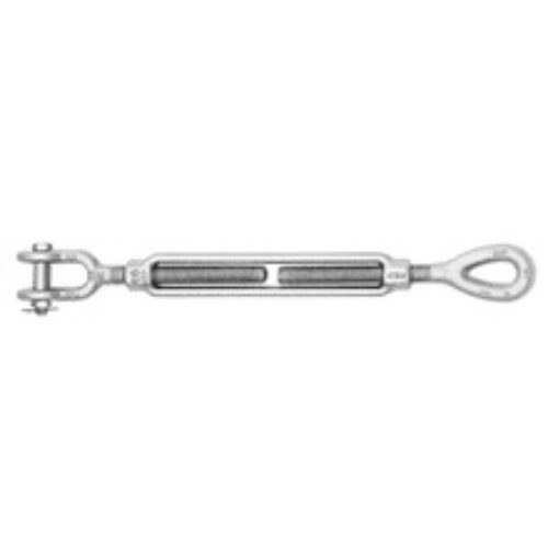Crosby 7/8″ x 18″ HG-227B Jaw & Eye Turnbuckle – 7200 lbs WLL – #1035352