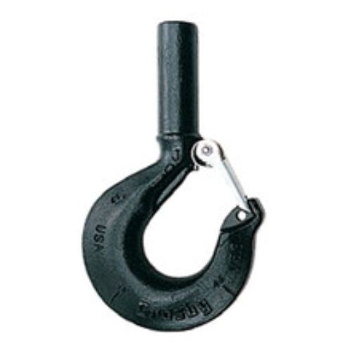 Crosby L-319AN 3 Ton Alloy Shank Hook w/ Latch – #1028738