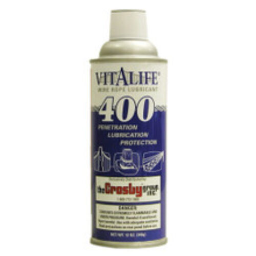 Crosby V-400 Vitalife 12 oz Wire Rope Lubricant – #1038946