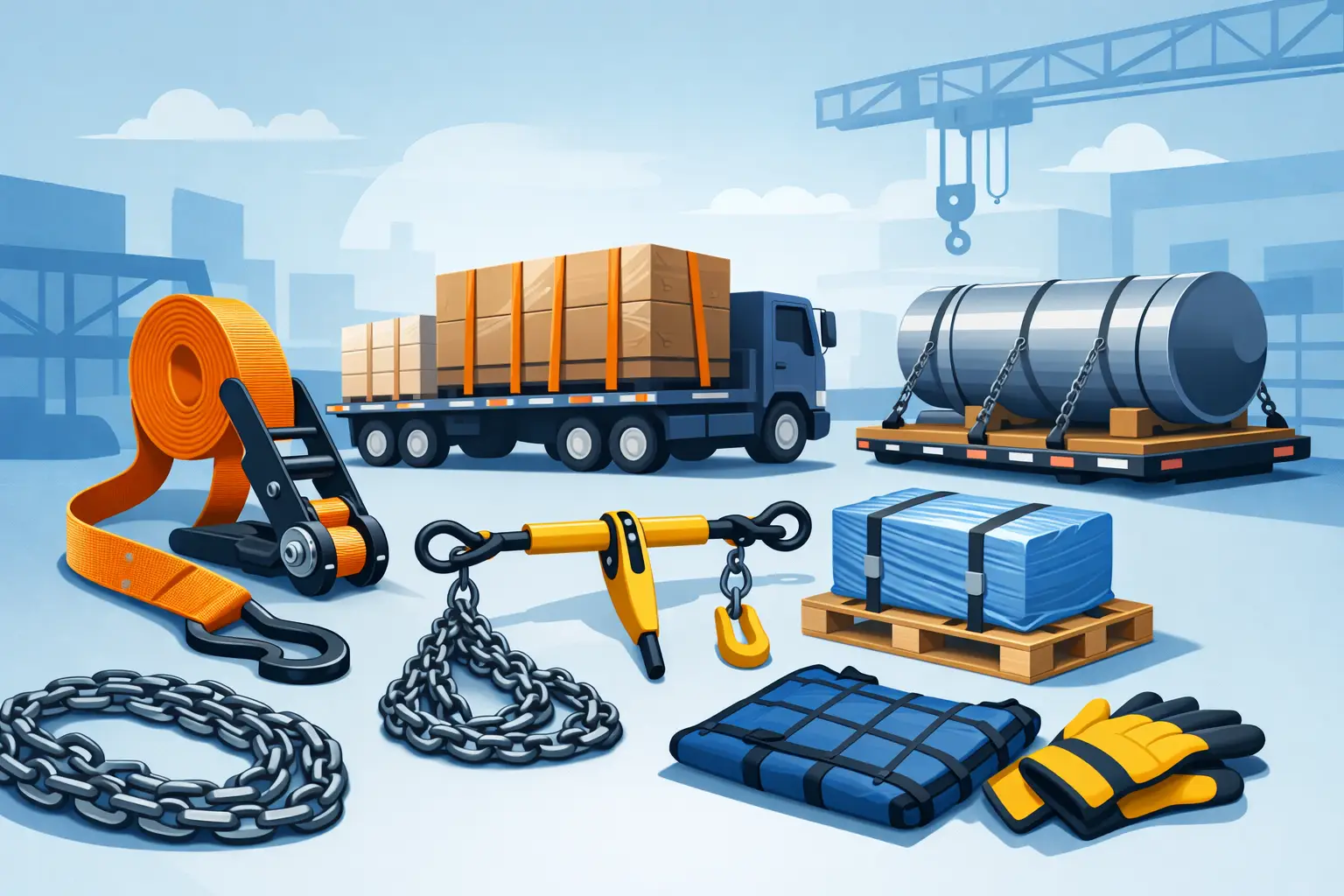 Industrial Load Securement Equipment Selection
