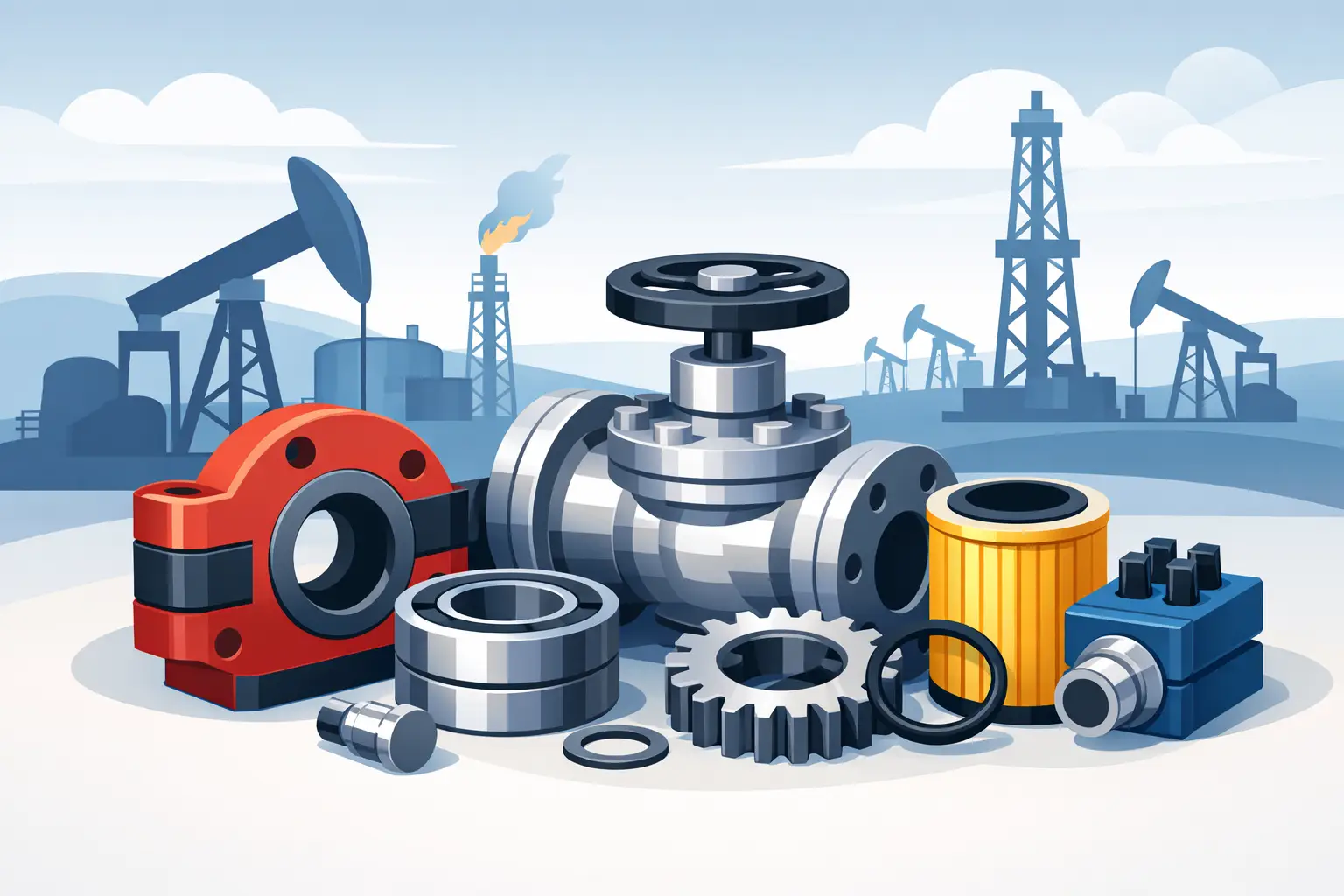 Oilfield Equipment Spare Parts That Protect Uptime