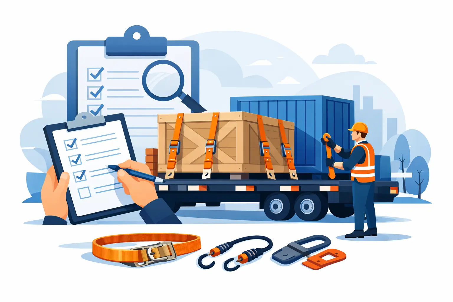Cargo Tie Down Inspection Field Checklist